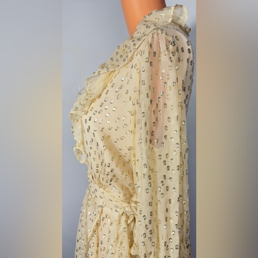 Zimmermann Cream Long Sleeve Dress - Picture 4 of 16